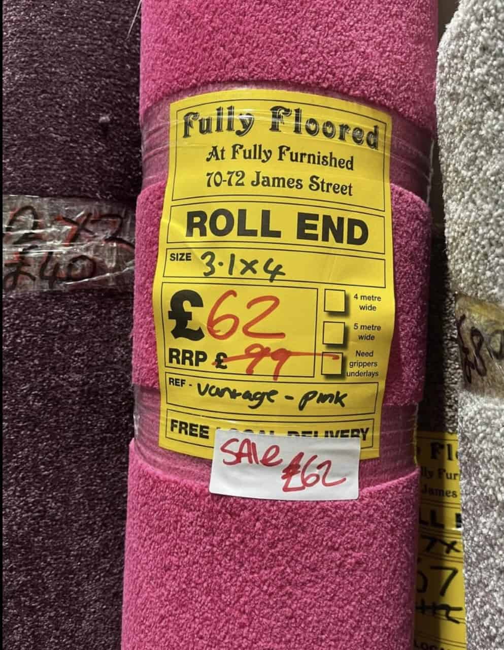 How Much Does A Roll Of Carpet Weigh?